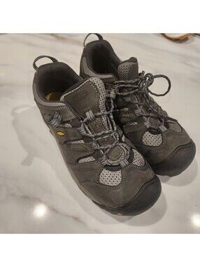 KEEN Utility Men’s Waterproof Steel Toe Work/Hiking Shoes Gray Size 11 D